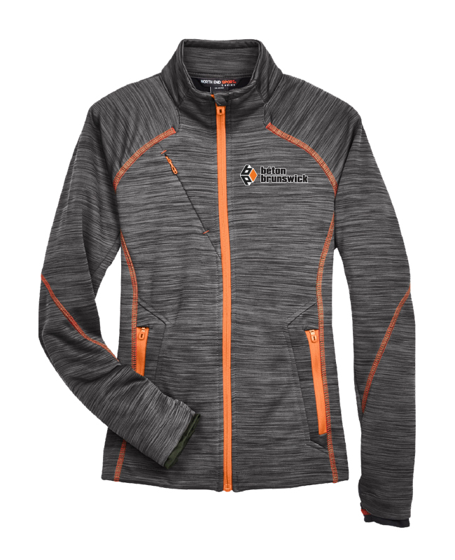 Béton Brunswick - 78697 softshell jacket woman (CARBON/ORANGE) - BR. 12896 (AVG)