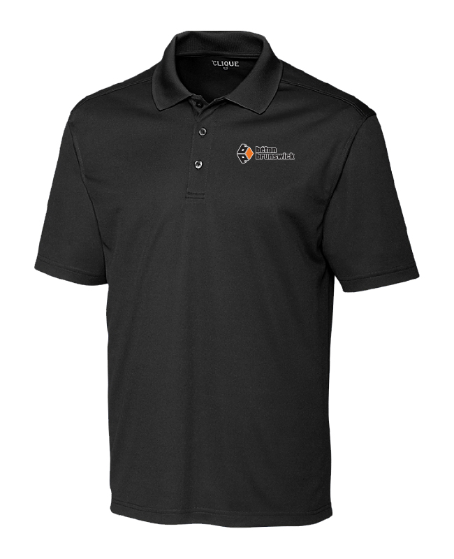 Béton Brunswick - MQK00075 polo short sleeves man (BLACK) - BR. 12896 (AVG)