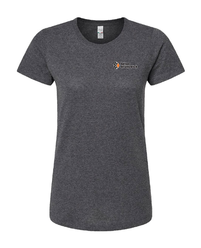 Béton Brunswick - 4810 t-shirt round neck women (DARK HEATHER) - SE. S13962 (AVG)