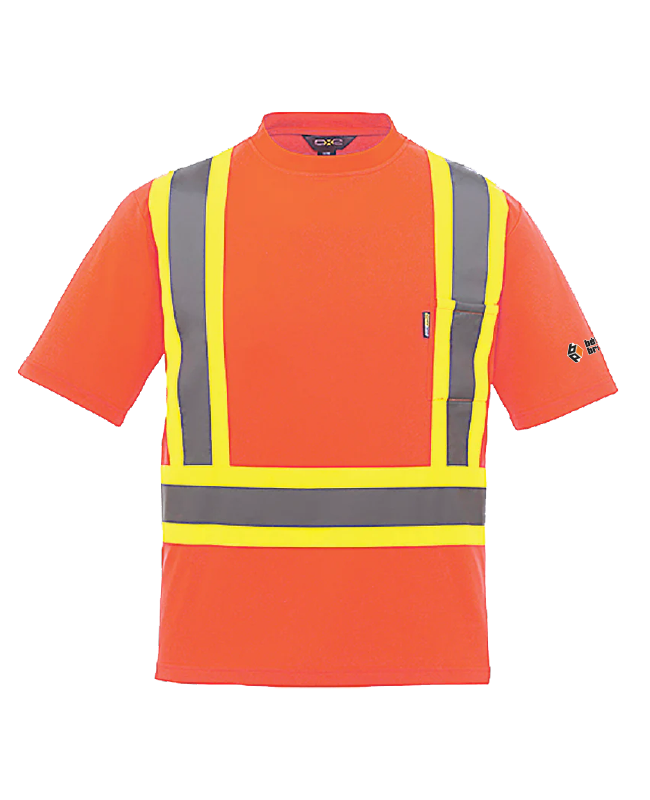 Béton Brunswick - S05960 High-Visibility Safety T-Shirt for Men - DTF. DTF-198 (MG)